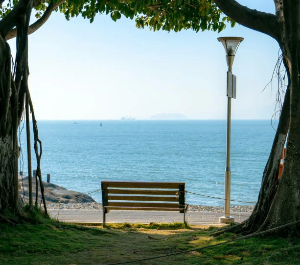 海上夕照